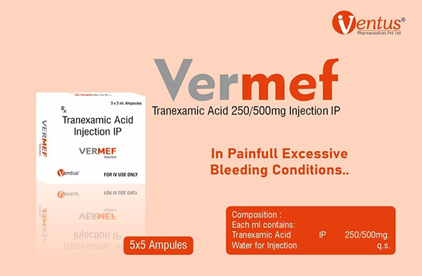 TRANAXEMIC ACID 250MG/5ML